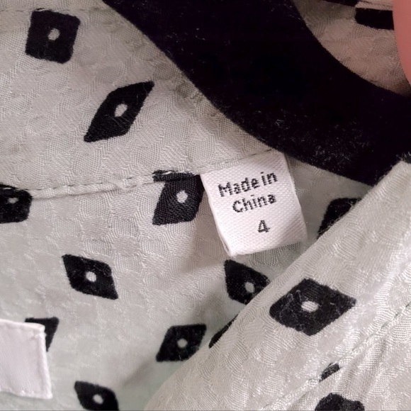 Equipment Absalone dress sz 4/Sm Mod Sheath Silky Preppy Mini MIDI Floral Dress - Picture 6 of 11